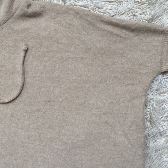 Cherish Hacci Turtleneck Tunic 💗 Oatmeal - Picture 8 of 13